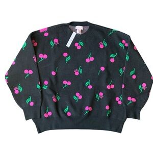 PINK Victoria's Secret Cherry Sweater Size S